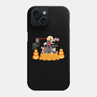 halloween death Phone Case