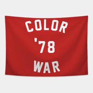 Color War 78 - 1978 Color War Jersey Tapestry