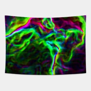 Black Panther Art - Glowing Edges 118 Tapestry