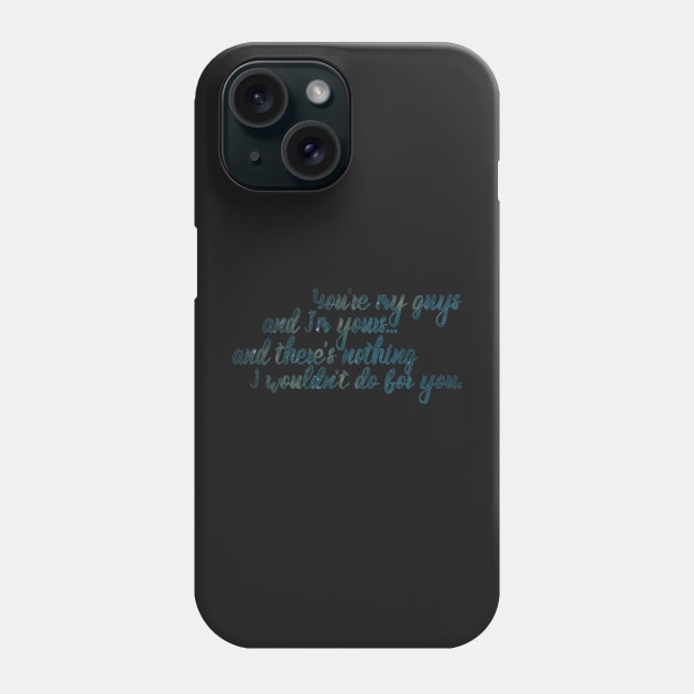 West Wing Toby Ziegler Quote Phone Case by baranskini