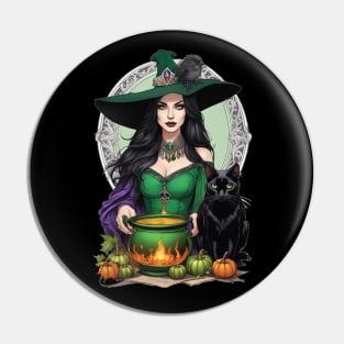 The Witch's Potion Pin