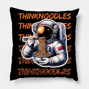 Thinknoodles Astronaut Eating Noodles Pillow