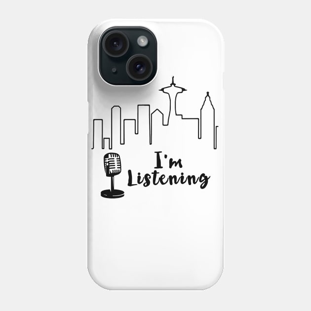 Im listening Phone Case by aluap1006