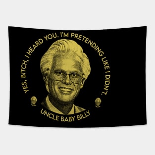 YELLOW UNCLE BABY Tapestry