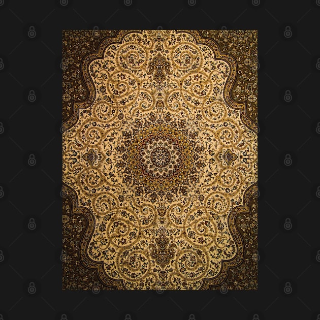 Royal Palace Cat carpet pattern by Ryan Rad