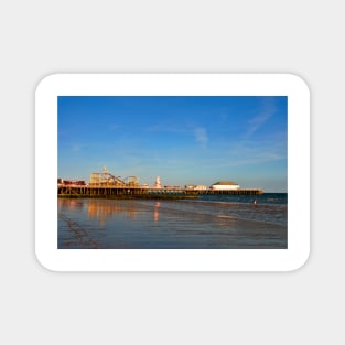 Clacton On Sea Pier And Beach Essex UK Magnet