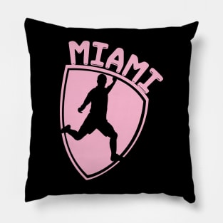 Miami soccer Pillow