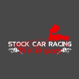 Stock Car Racing is in my blood T-Shirt