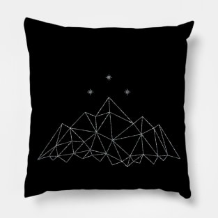 the Night Court insignia from A Court of Frost and Starlight Pillow