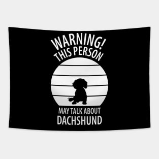 Dachshund dog Tapestry