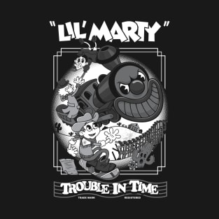 Lil Marty - Vinatage Cartoon Rubber Hose Back to the Future T-Shirt