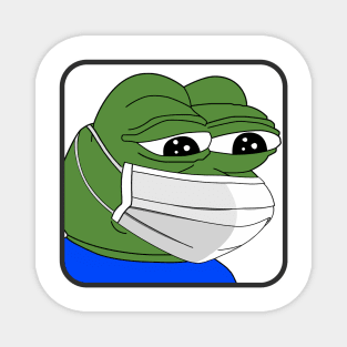 Covid Pepe Magnet