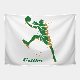 Boston Celtics Fans - NBA T-Shirt Tapestry