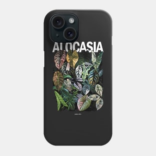 ALOCASIA JUNGLE Variegated Phone Case