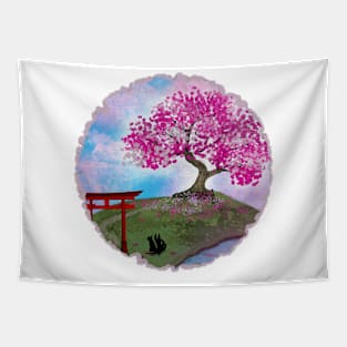 Sakura Tree Tapestry