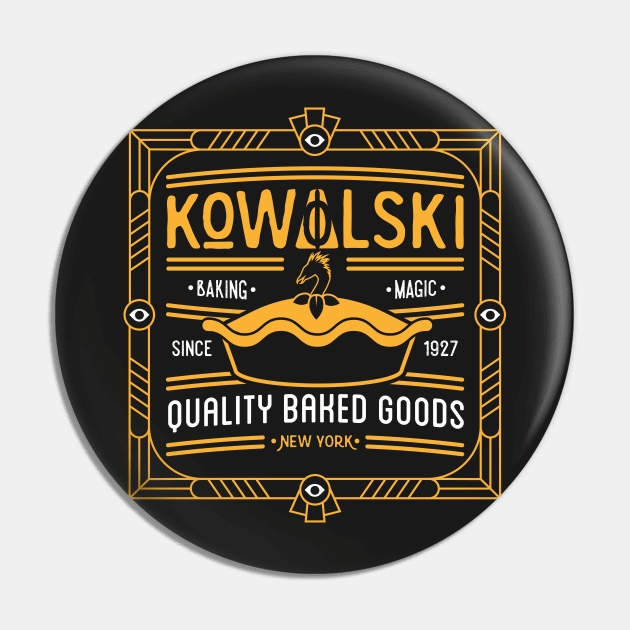 Kowalski Quality Baked Goods Pin by RetroReview