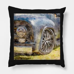 Classic Old Truck Up Close! Pillow