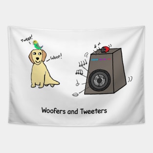 Woofers and Tweeters Tapestry