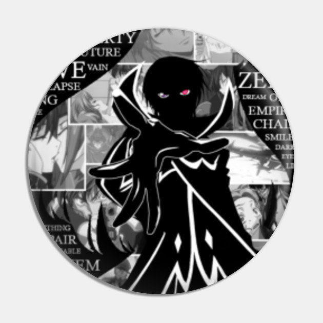 Code Geass Lelouch Code Geass Pin Teepublic