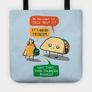 TACO NACHO JALAPENO Tote