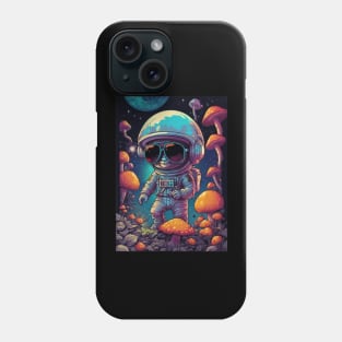 Techno Astronaut T-Shirt - Techno Organism - Catsondrugs.com - Techno, rave, edm, festival, techno, trippy, music, 90s rave, psychedelic, party, trance, rave music, rave krispies, rave flyer Phone Case