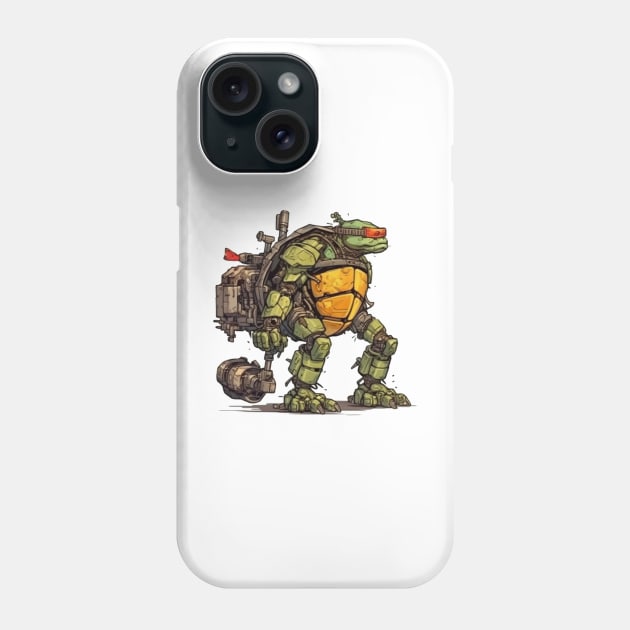 Mecha The Teenage Mutant Ninja Turtles Phone Case by gblackid