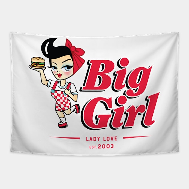 Big Girl Tapestry by LADYLOVE