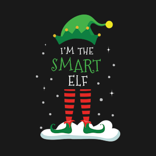 smart elf family matching christmas T-Shirt