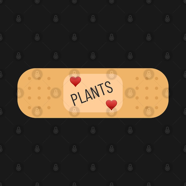 Plants patch, plant bandaid by Bailamor