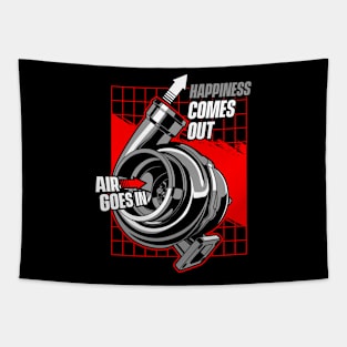 Turbo Happiness Tapestry