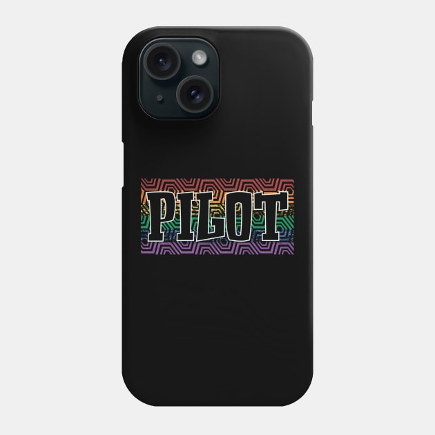 LGBT PATTERN USA PILOT Phone Case by Zodiac BeMac