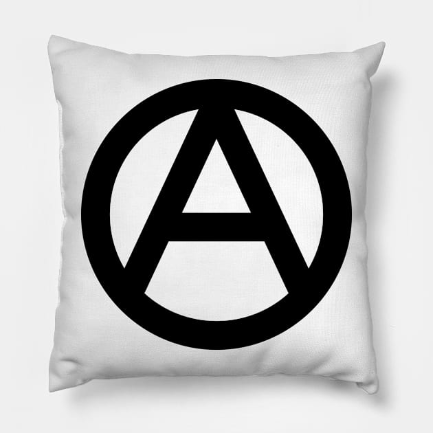 Anarchy Symbol| Peter Kropotkin| Bread| Political| Pillow by RevolutionToday