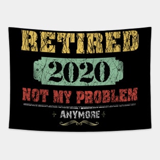 Vintage Retired 2020 Not My Problem Anymore Costume Gift Tapestry