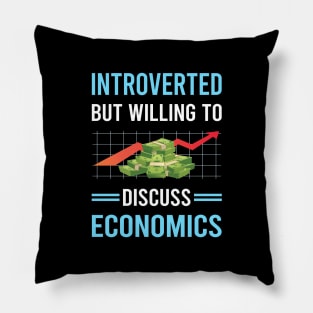 Introverted Economics Economy Economist Pillow