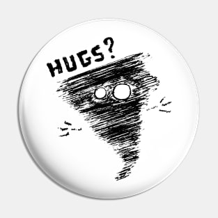 Alfonsino the hurricane – Hugs? Pin