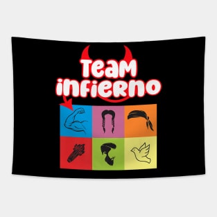 Team Infierno Tapestry