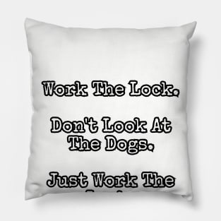 Work the lock... Pillow