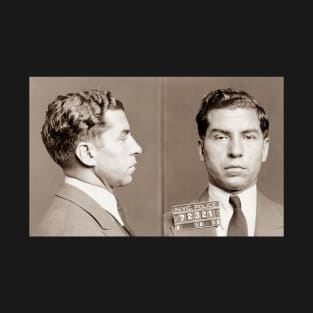 Lucky Luciano Mugshot T-Shirt