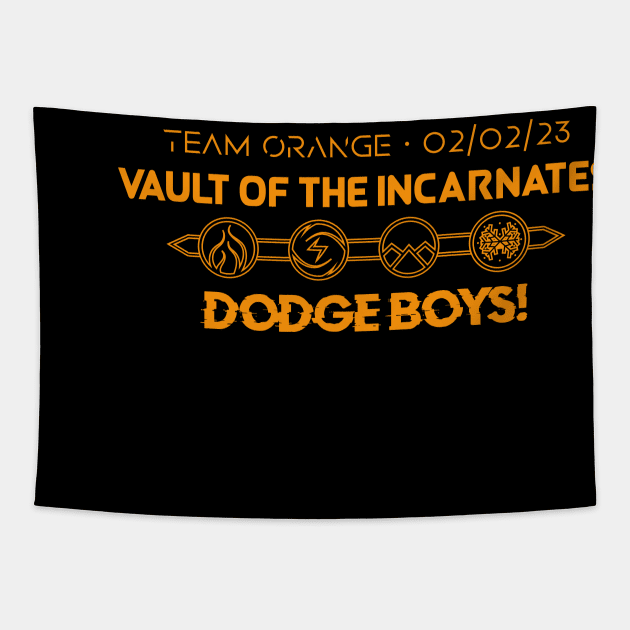 DODGE BOYS! Team Orange AOTC (Requested by Wox) Tapestry by Ex Inferno