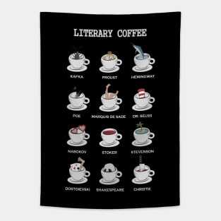 Literary coffee for readers Tapestry