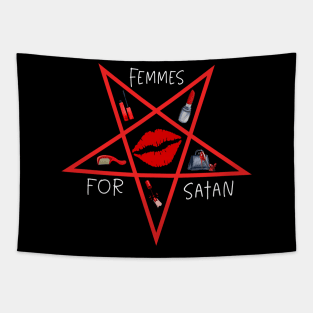 Femmes For Satan Tapestry