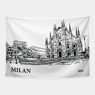 Milan - Italy Tapestry