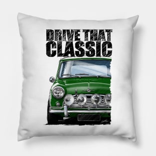 Drive that Classic 1960’s Mini Cooper Pillow