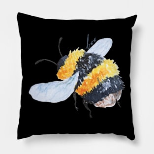 bee watercolor 2 Pillow