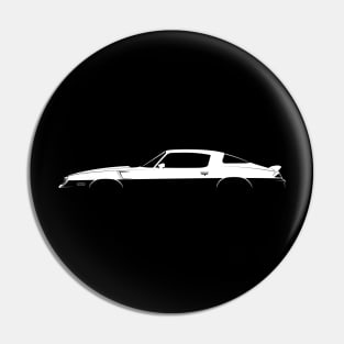 Chevrolet Camaro Z28 (1980) Silhouette Pin