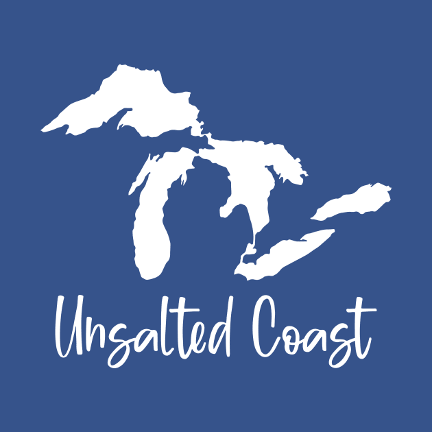 Michigan Unsalted Coast by Lost Mitten Apparel Co