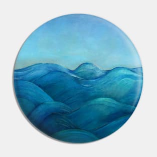 Waves Blue Sky Blue Ocean Waves Pin