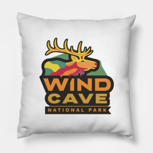 Wind Cave National Park US Treasure Pillow