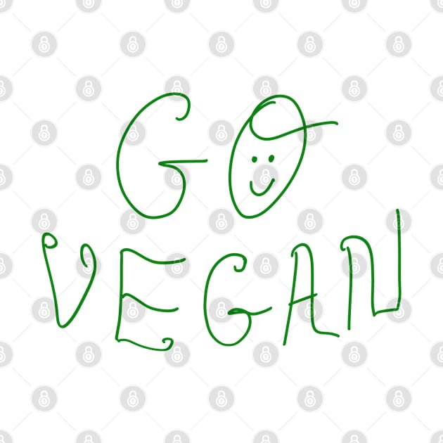 Go Vegan by Joker & Angel