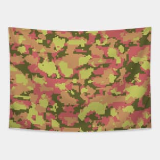 Olive Garden Digital Camouflage Tapestry